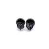 CYRENE 925 CZ BLACK ICED OUT EARRINGS | 9220923