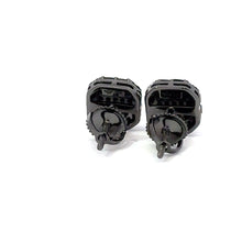 ONDINE 925 CZ BLACK ICED OUT EARRINGS | 9220963