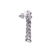 ORABELLA 925 CZ RHODIUM ICED OUT EARRINGS | 9221851