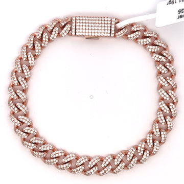 9221935 | 925 Silver 8mm Rose Gold Bracelet