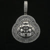 MERIDIAN 925 CZ RHODIUM ICED OUT PENDANT | 9222381