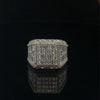 ECLAT 925 CZ RHODIUM MENS ICED OUT RING | 9222481