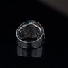 FROSTY 925 CZ RHODIUM MENS ICED OUT RING | 9222541