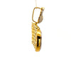 SYLVANT 925 CZ GOLD ICED OUT PENDANT | 9222682