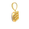 XANADU 925 CZ GOLD ICED OUT PENDANT | 9222702