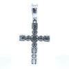 AMBROSA 925 CZ RHODIUM ICED OUT PENDANT | 9222771