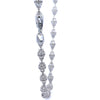 PYRRHUS 925 CZ RHODIUM ICED OUT CUBAN CHAIN | 9222791