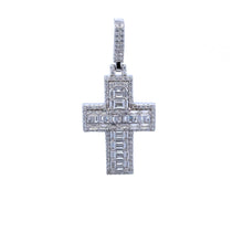 MYSTARA 925 CZ RHODIUM ICED OUT PENDANT | 9222801