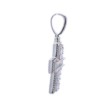 MYSTARA 925 CZ RHODIUM ICED OUT PENDANT | 9222801