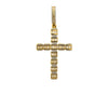 MUSTARA 925 CZ GOLD ICED OUT PENDANT | 9222862