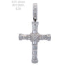 WESTERIA 925 CZ RHODIUM ICED OUT PENDANT | 9222891