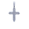 NIPHARIOUS 925 CZ RHODIUM ICED OUT PENDANT | 9222911