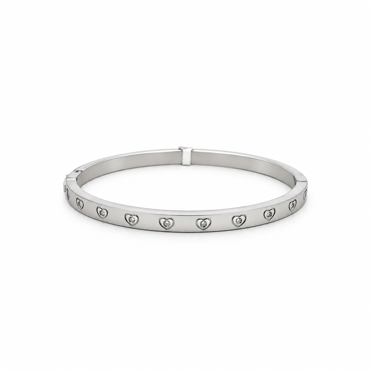 9312781 | Steel Moissanite Rhodium Bracelet