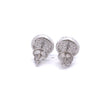 CALLIDORA 925 CZ RHODIUM ICED OUT EARRINGS | 929731