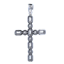 PYXIS 925 CZ RHODIUM ICED OUT PENDANT | 929941