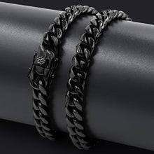 PARADISIACAL 10MM STEEL CUBAN CHAIN I  9310493