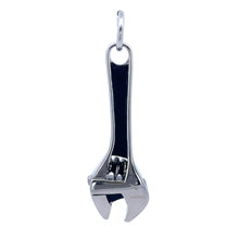 SOLANTA STAINLESS RHODIUM STEEL ICED OUT PENDANT | 9311331
