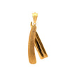 THALLASSA GOLD STEEL ICED OUT PENDANT | 9311342