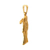 VALKAIRE STAINLESS GOLD STEEL ICED OUT PENDANT | 9311392