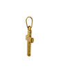 LONE STAINLESS GOLD STEEL ICED OUT PENDANT | 9311412