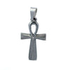 TAMSIN STAINLESS RHODIUM STEEL ICED OUT PENDANT | 9311531