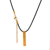 JOVINA STEEL GOLD ICED OUT CHAIN | 9311562