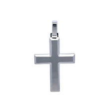 BRIAR STAINLESS RHODIUM STEEL ICED OUT PENDANT | 9311701