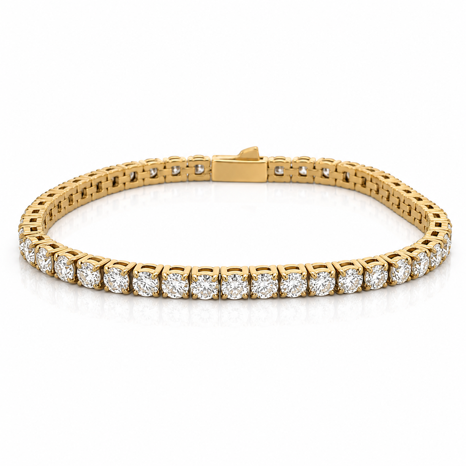 9312172 | Steel Tennis Moissanite Bracelet