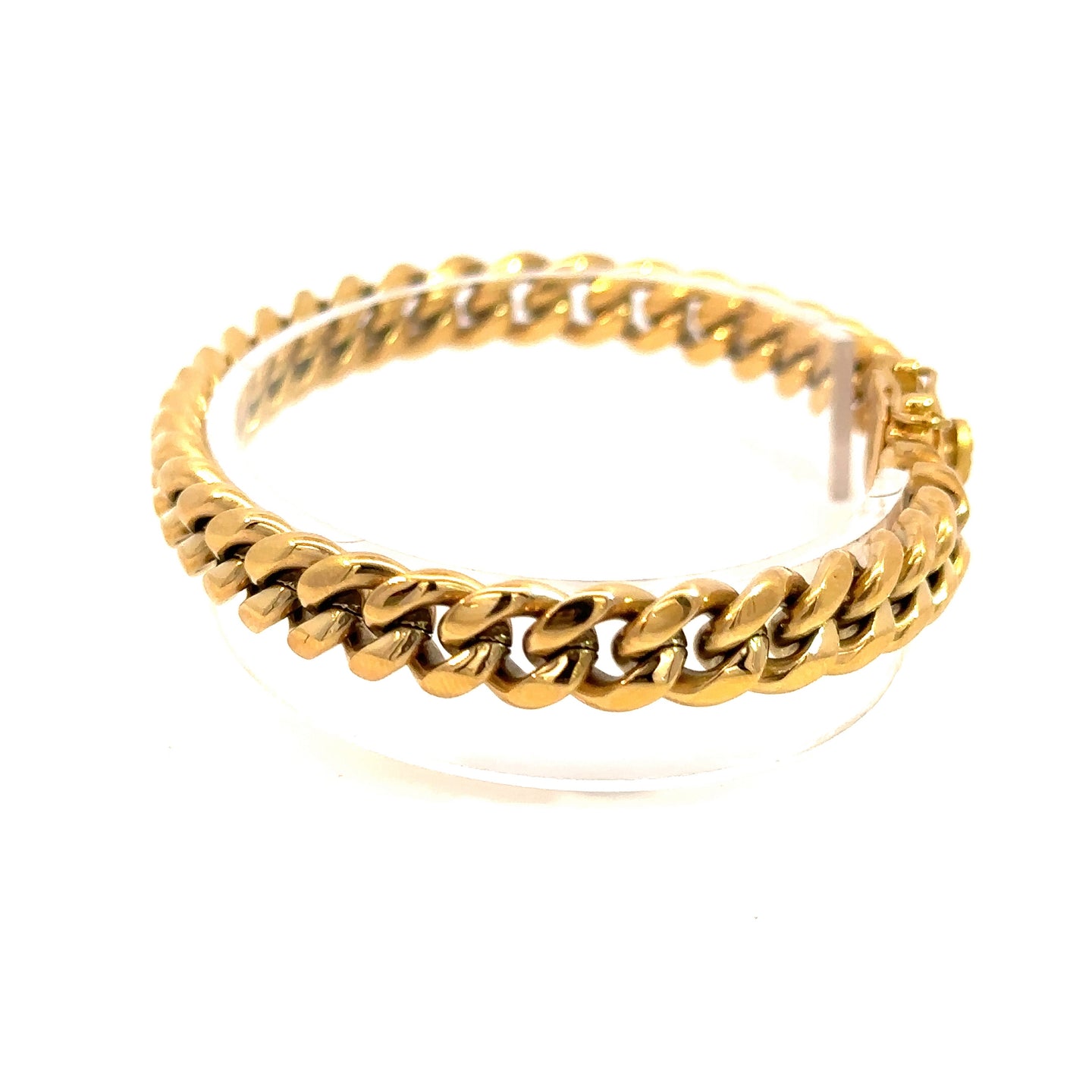 RITZY 8MM  8" CUBAN ICED OUT BRACELET I 950732