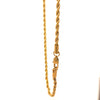 GAIA 4MM GOLD ROPE ICED OUT CHAIN I 950872