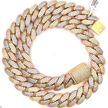 STALLION 18MM ICED OUT CUBAN CHAIN | 9615552