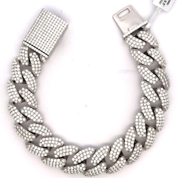 STALLION 18MM CZ CUBAN BRACELET | 963791