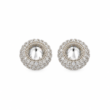 9100311 | 2.00 CTW Brass Moissanite Rhodium Earring