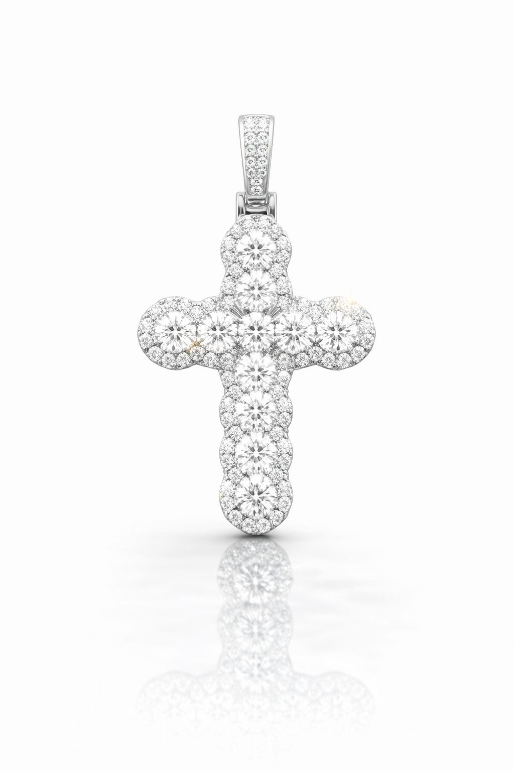 980331 980331 | 925 LGD Diamond Rhodium Pendant – Watches International, LLC