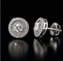 980431 | 0.528ctw VS/D 925 LGD Diamond Rhodium Earrings
