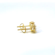 ZYRIEL 0.5 CTW 925 GOLD MOISSANITE ICED OUT EARRING | 991002