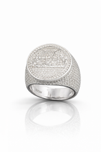 9910111 | 925 Silver Moissanite Rhodium Ring