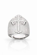 9910711 | 925 Silver Moissanite Rhodium Ring