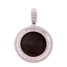 9911111 | 925 Silver Moissanite Rhodium Pendant
