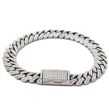 TENRIC 10MM MOISSANTE CUBAN BRACELET | 991341