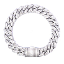 MONEYED 12MM 925 MOISSANITE CUBAN BRACELET | 991391