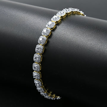 SEER SILVER MOISSANTE 6MM BRACELET |  991532