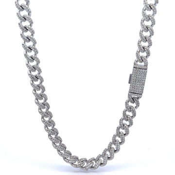 WIZARD  8MM MOISSANITE ICED OUT CHAIN I 993491