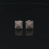 SERAPHIC 925 BLACK MOISSANITE ICED OUT EARRING | 992123