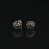 HALCYON 925 BLACK MOISSANITE ICED OUT EARRING | 992183