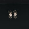 HALCYON 925 BLACK MOISSANITE ICED OUT EARRING | 992183