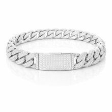 MONEYED 14MM 925 MOISSANITE CUBAN BRACELET | 993441