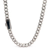 WIZARD 6.84 CTW 6 MM RHODIUM MOISSANITE ICED OUT CHAIN I 993461