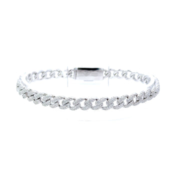 BIBELOT 6MM 925 CZ CUBAN BRACELET | 9221721