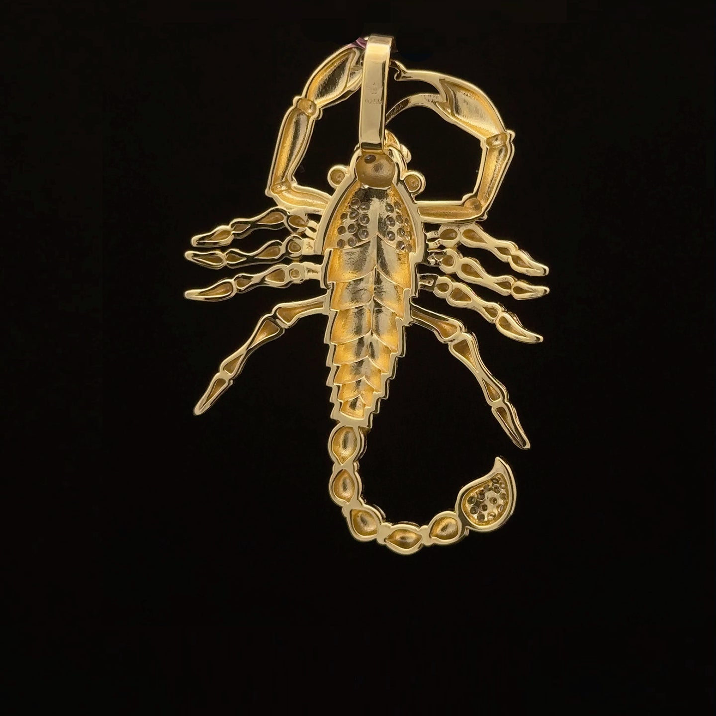 VENOMIZE 0.63 CTW 925 CZ MOISSANITE GOLD PENDANT I 994162